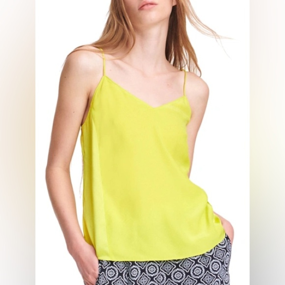 Lime Green Spaghetti Strap Top